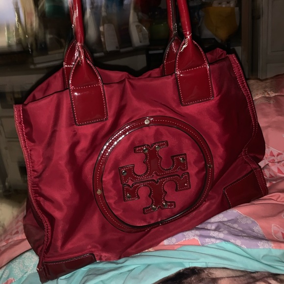 Tory Burch tote bag, Red, Oversized - Picture 3 of 5